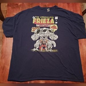 Gildan "The Unmerciful Frieza" Dragon Ball Z 4XL T-Shirt Navy Blue